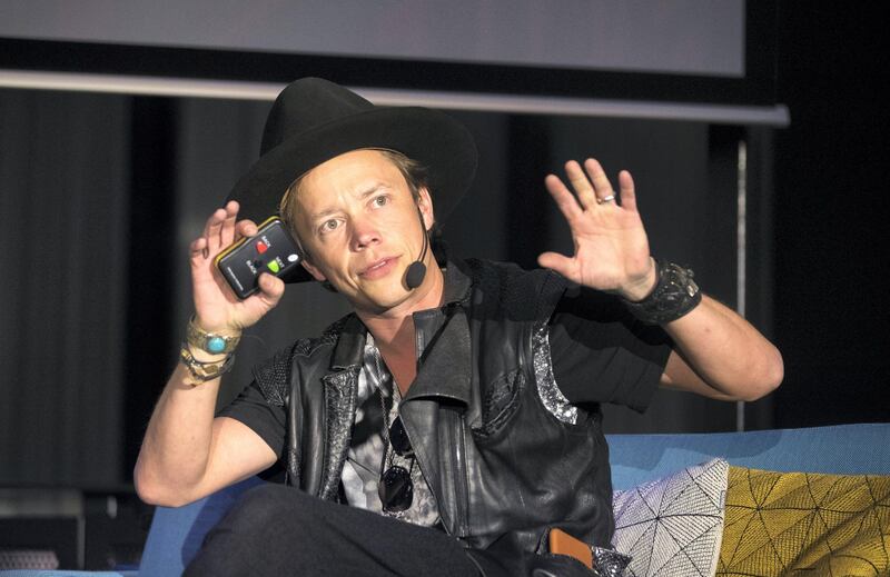 STOCKHOLM, SWEDEN - NOVEMBER 16: Brock Pierce during the Sime Awards at Epicenter on November 16, 2017 in Stockholm, Sweden. (Photo by Nils Petter Nilsson/Ombrello/Getty Images for The Sime Awards)