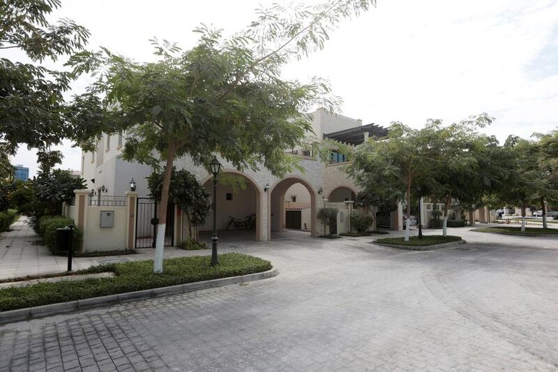 Costing between Dh3.7 million for the smallest three-bedroom town house and Dh7.5 million for larger villas, these homes are by no means the cheapest in Abu Dhabi. Christopher Pike / The National