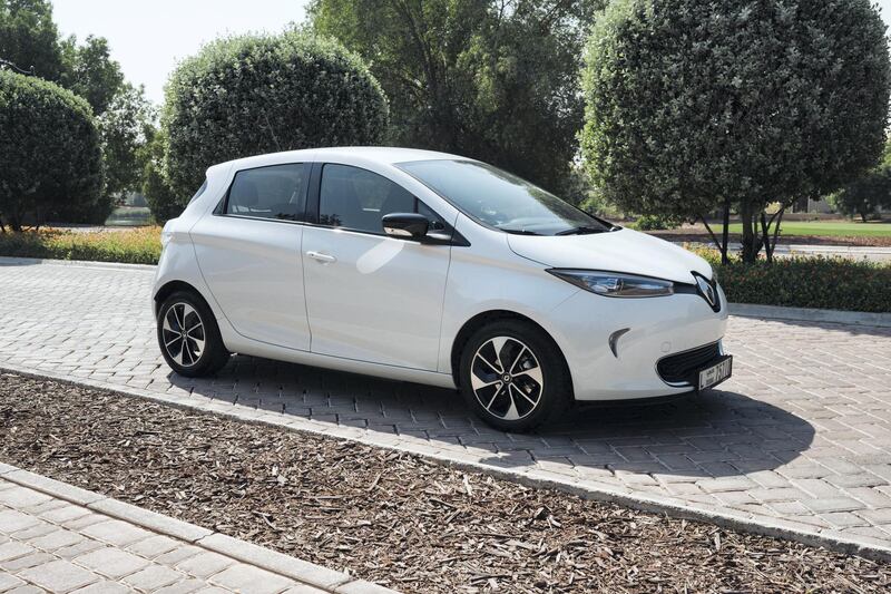 31.10.17 Launch of new long-range Renault Zoe electric car at the event “Challenge the Range” at the Jumeirah Golf Estates in Dubai.
Anna Nielsen For The National 