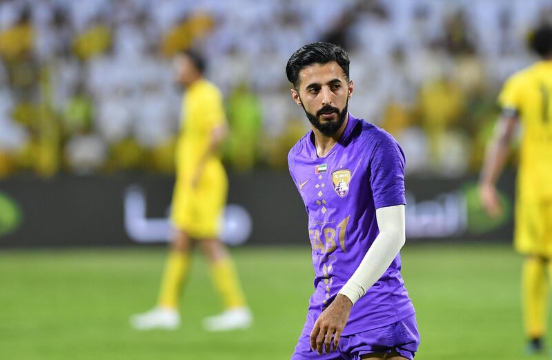 Al Ain's Bandar Al Ahbabi is for many the Arabian Gulf League’s standout player last season. Courtesy Arabian Gulf League