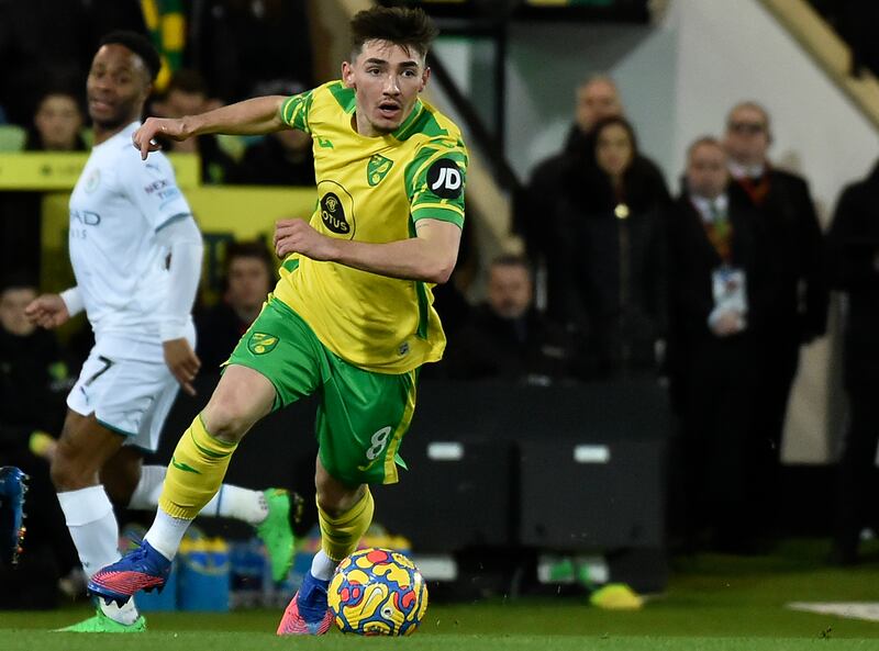Billy Gilmour – 6. One of only two changes for the Canaries with the Chelsea loanee returning to the starting eleven, but he couldn’t make too much happen as City looked relentless.  AP