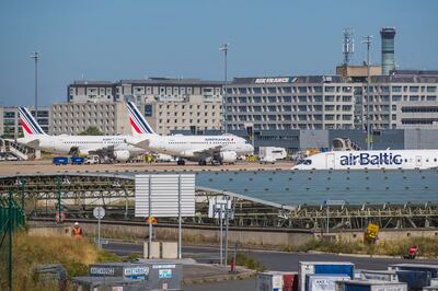 Some short-haul flights in France will be banned to help cut emissions. EPA