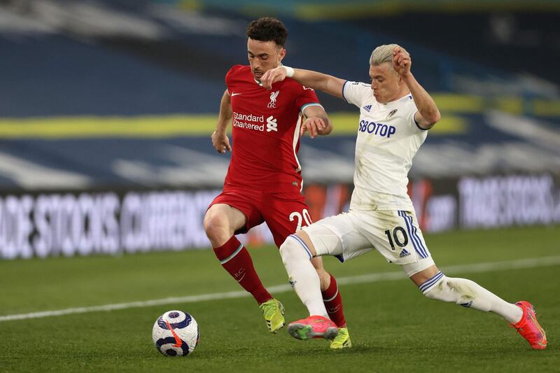 Ezgjan Alioski - 6. The Macedonian lost track of Alexander-Arnold for the goal. His positioning was questionable in the early exchanges but got better as the game went on. AFP