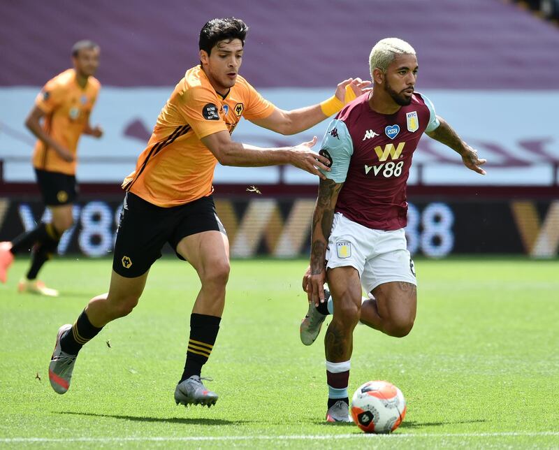 Douglas Luiz - 8: As important to Villa as Grealish. Great engine, strong in the tackle and quality distribution from the centre-midfielder. Getty