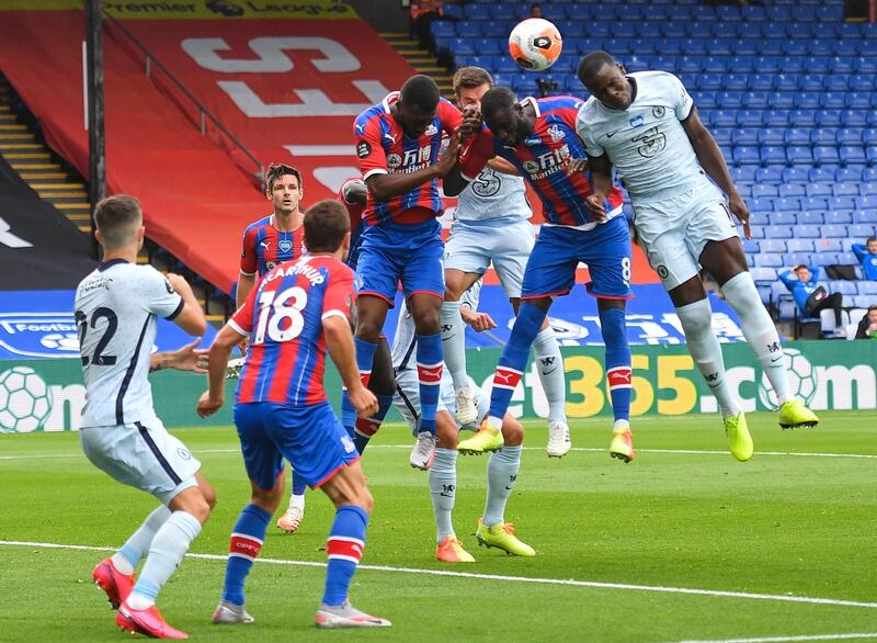 Kurt Zouma - 8: Should have scored with a header in the first half and produced a game-clinching tackle at the death to deny Benteke. Reuters