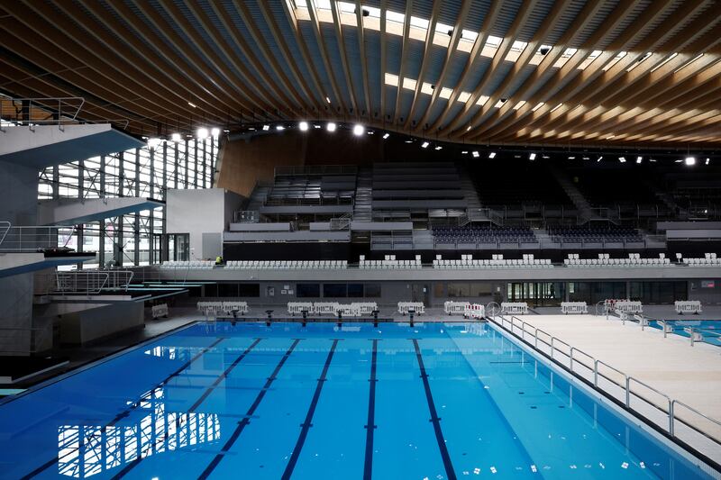 The Aquatics Centre for the Paris Olympics has a capacity of 5,000. Reuters