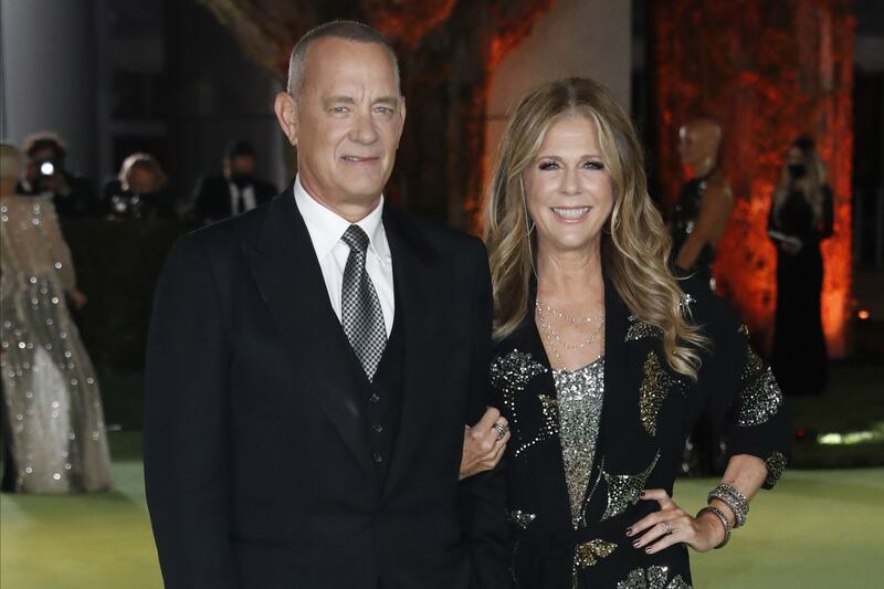 US actors Tom Hanks and Rita Wilson have always been a political pair and will lend Michelle Obama their star power. EPA