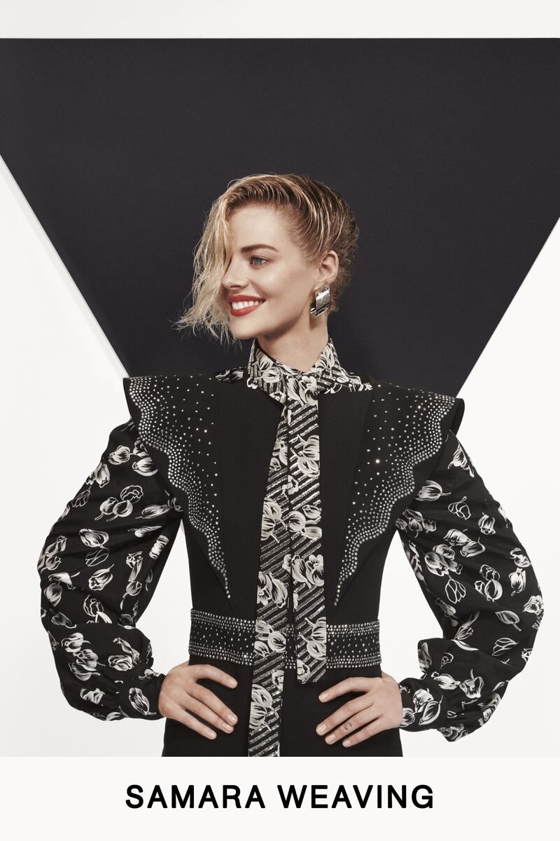 Samara Weaving for Louis Vuitton pre-fall 2019