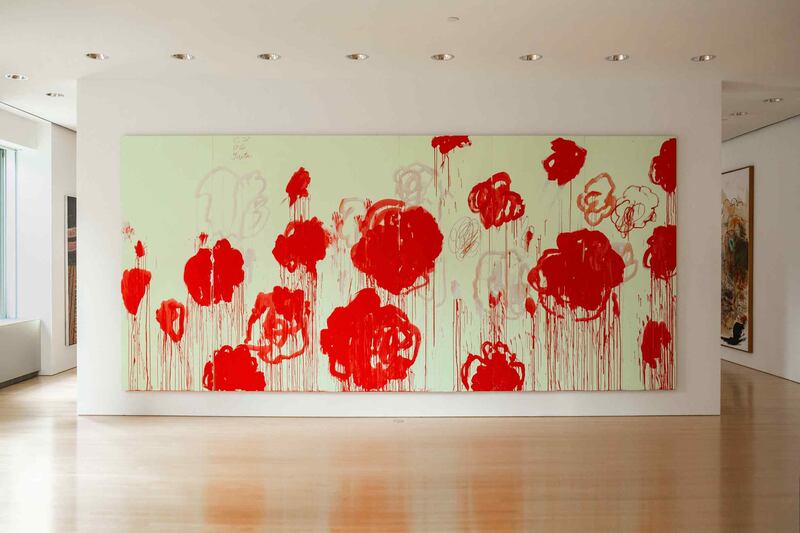Cy Twombly's 'A Scattering of Blossoms and Other Things' estimated at $40m to $60m will go on sale in November at Sotheby's New York. Sotheby's