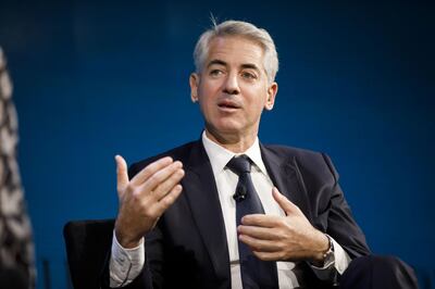 Bill Ackman, chief executive officer of Pershing Square Capital Management LP, speaks during the WSJ D.Live global technology conference in Laguna Beach, California, U.S., on Tuesday, Oct. 17, 2017. WSJ D.Live conference brings together CEOs, founders, investors, and luminaries to discuss the global technology environment and how to move the industry forward. Photographer: Patrick T. Fallon/Bloomberg