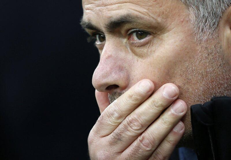 Chelsea manager Jose Mourinho shown during his side's 2-1 Premier League loss to Newcastle on Saturday at St James' Park. Andrew Yates / Reuters/ December 6, 2014 