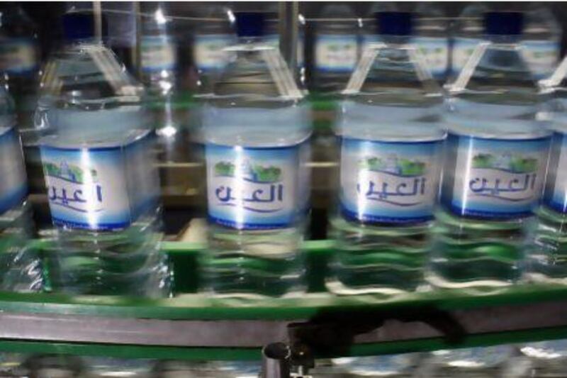 The producer of the Al Ain water brand said sales reached Dh764 million. Sammy Dallal / The National