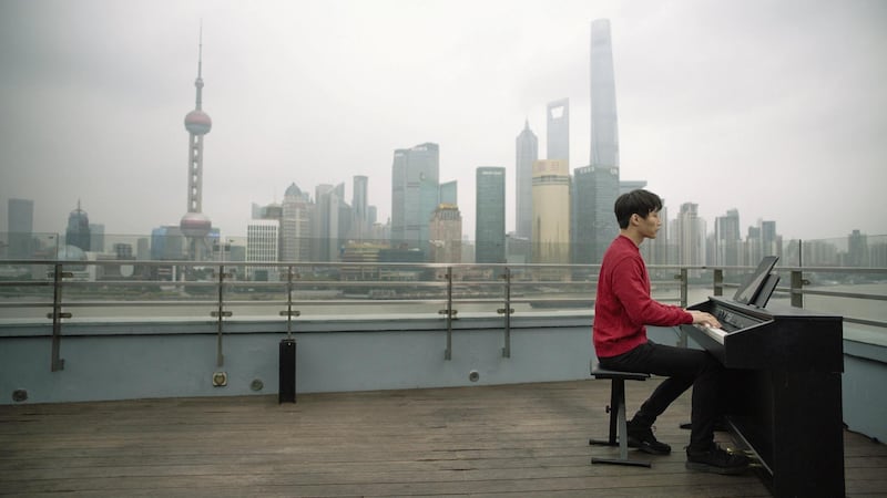 Chinese pianist Corsak in Shanghai. Courtesy Expo 2020  