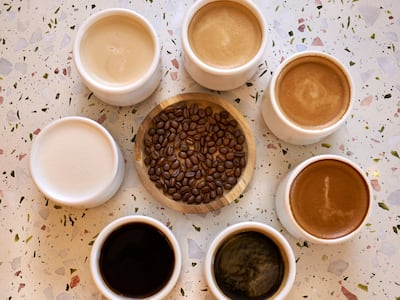 More than 30 varieties of coffee are available at Juan Valdez