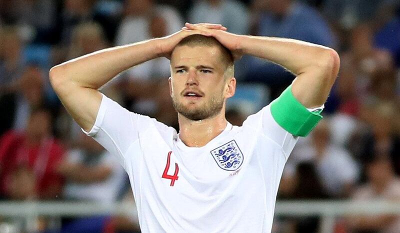 Eric Dier 6 - a regular in the qualifiers, he was pipped to the holding midfield role by Jordan Henderson. Scored the crucial penalty in the shoot-out against Colombia and his versatility will see him remain in the England set-up for the future. Could be an option to replace Walker at right centre-back, while he will likely face fresh competition in midfield. Reuters