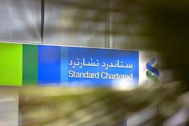Standard Chartered's shares rose 4.4 per cent to 1,431 British pence after the settlement was announced. Silvia Razgova / The National