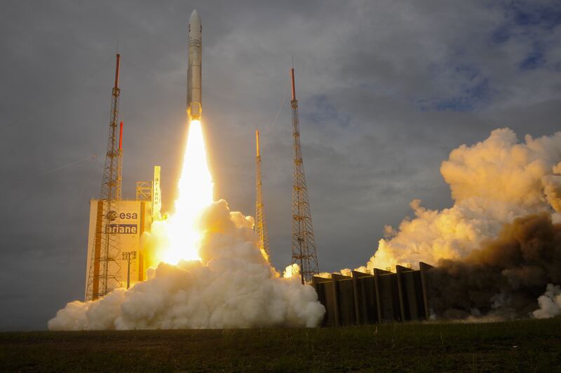 The European interplanetary mission Juice blasts off in April 2023. ESA