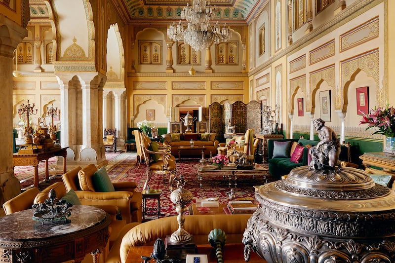 Jaipur's royal family are now the first regal hosts on Airbnb. Courtesy Airbnb