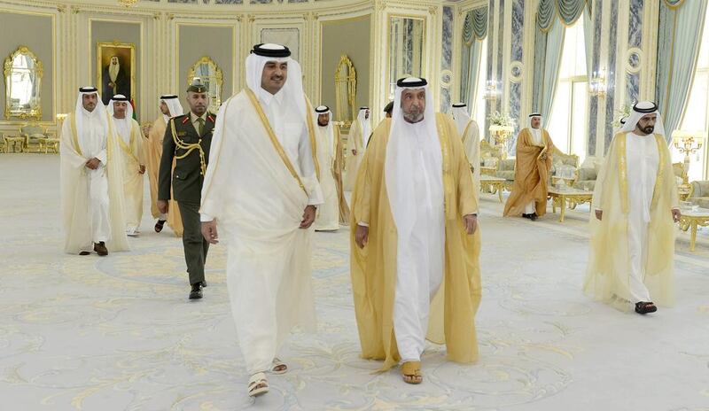 Sheikh Tamim stressed the need to achieve greater cooperation and coordination among GCC countries.