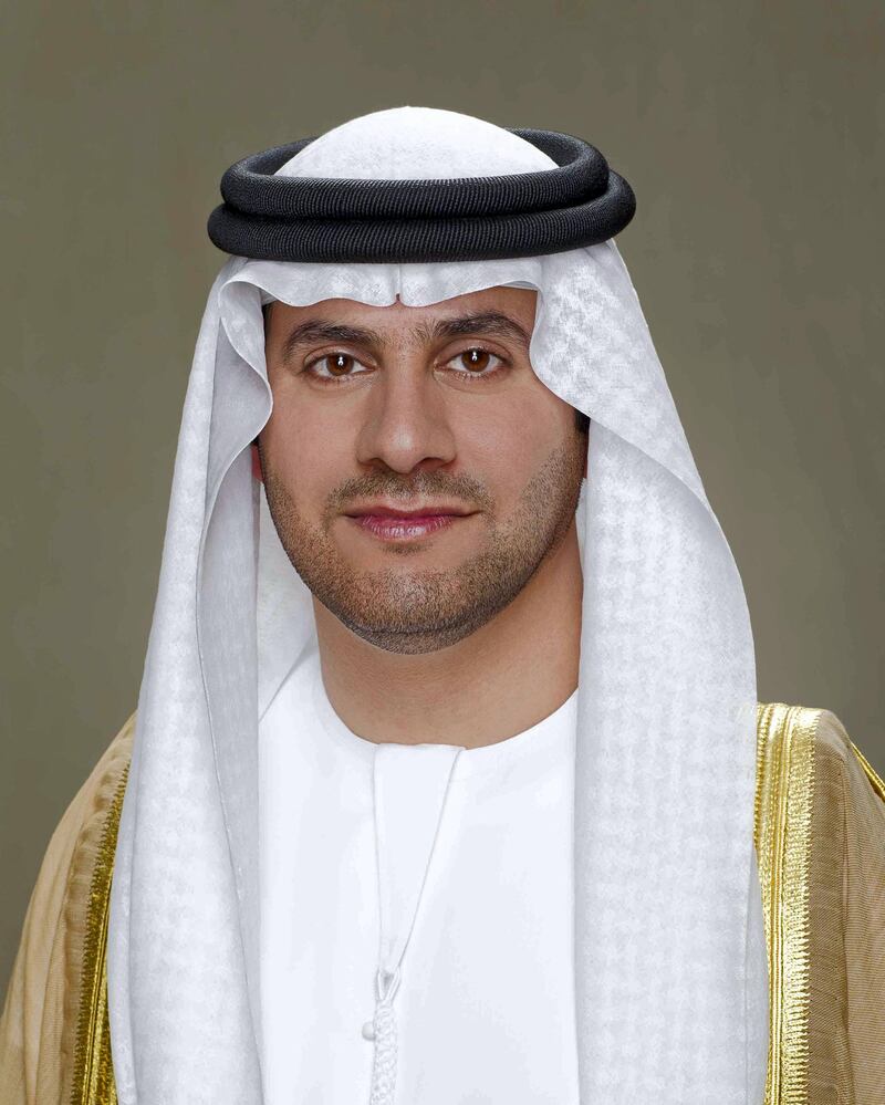 ABU DHABI, UNITED ARAB EMIRATES - December 11, 2011:  HE Dr Ahmed Mubarak Al Mazrouei  Chairman of the Abu Dhabi Water and Electricity Authority (ADWEA) and Deputy Secretary-General of the Executive Council, official portrait for Executive Council / Committee.( Ryan Carter / Crown Prince Court - Abu Dhabi )