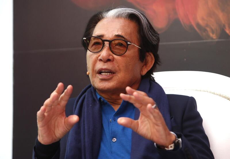 Mandatory Credit: Photo by Agencia EFE/Shutterstock (10349590b)
Kenzo Takada
Kenzo Takada press conference during Colombiamoda, Medellin, Colombia - 26 Jul 2019