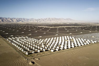 Photovoltaic panels at the Golmud Solar Park on the outskirts of Golmud, Qinghai province in China. The country has strong technological and manufacturing prowess and is one the top nine solar module suppliers globally. Bloomberg