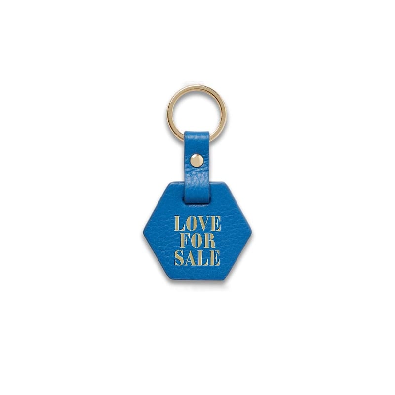 'Love for sale' key ring, Dh55, Lady Gaga.