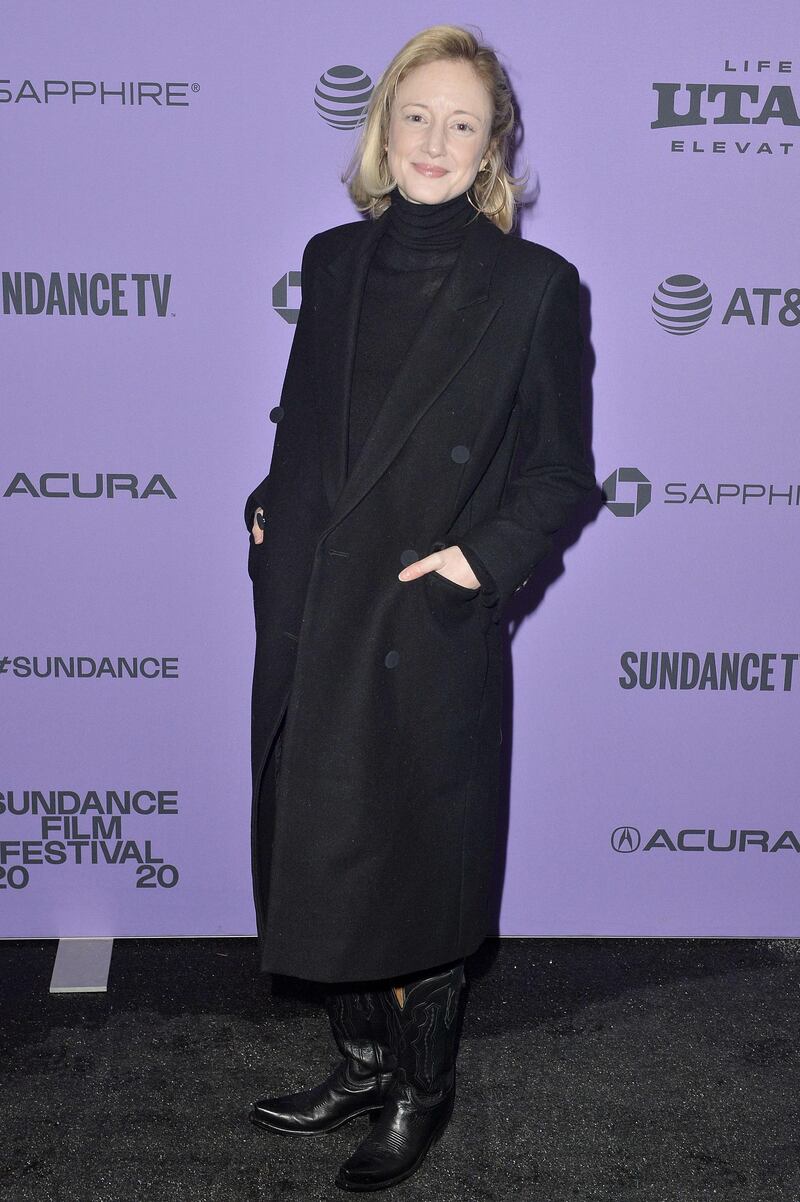 PAActress Andrea Riseborough attends the 2020 Sundance Film Festival. AFP