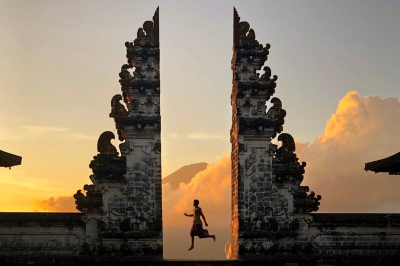Travellers flock to Bali's Gates of Heaven for the perfect Instagram shot. Flickr / Tim Snell