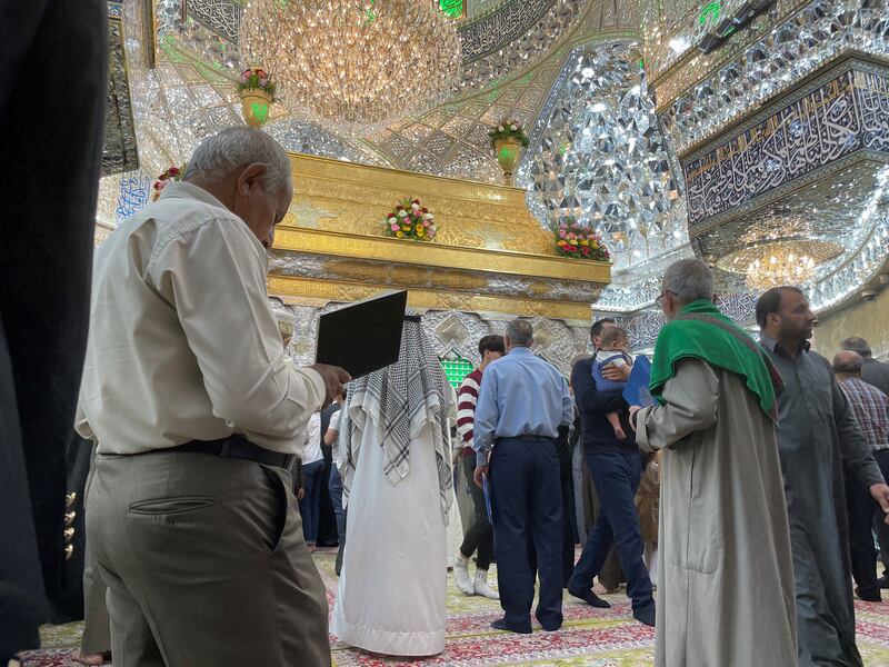 The mausoleum of Imam Hussein