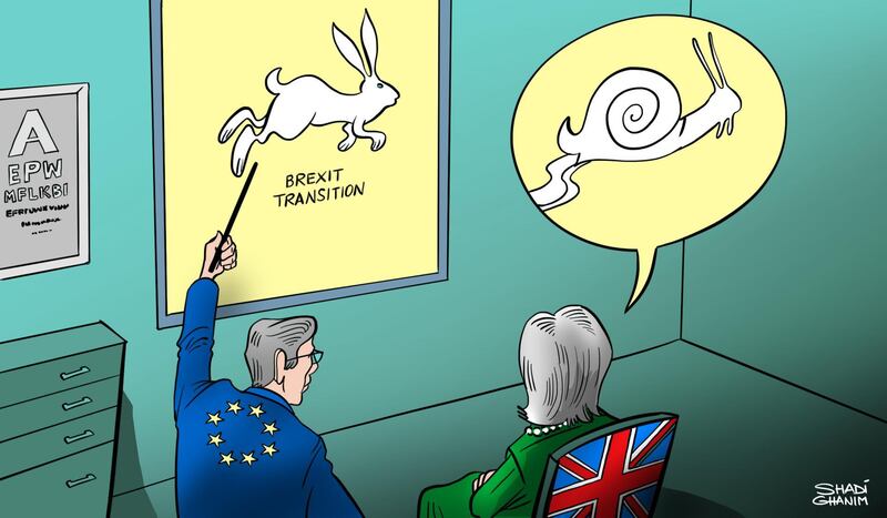 Shadi's take on the tense Brexit negotiations...