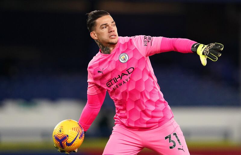 MANCHESTER CITY RATINGS: Ederson - 6, The Brazilian had probably forgotten how it felt to concede, but he was helpless for Everton’s goal. Getty