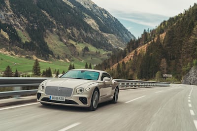 A Bentley Continental GT. Courtesy Bentley