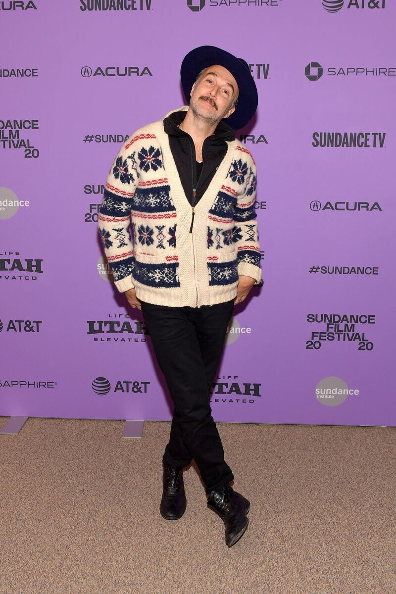 Carlos Leal attends 'The Last Thing He Wanted' premiere. AFP