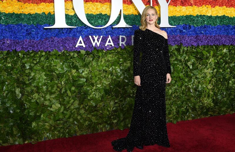 Laura Linney arrives at the 73rd annual Tony Awards at Radio City Music Hall on June 9, 2019. AP
