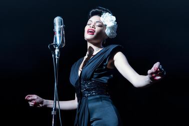 Andra Day in 'The United States vs Billie Holiday', a performance that netted her a Best Actress trophy at the 2021 Golden Globes. AP