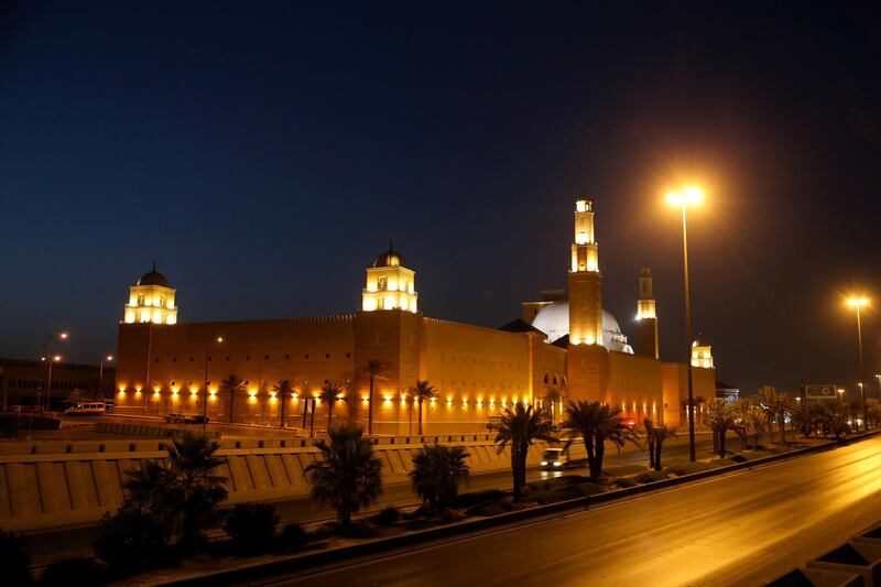 The Al Rajhi Mosque, after the announcement of the easing of lockdown measures in Riyadh, Saudi Arabia. Reuters
