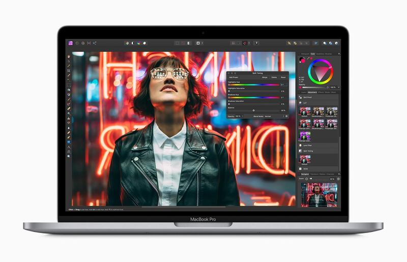The new MacBook Pro comes with enhanced security through T2 chip, Apple’s own custom-designed silicon. Courtesy Apple