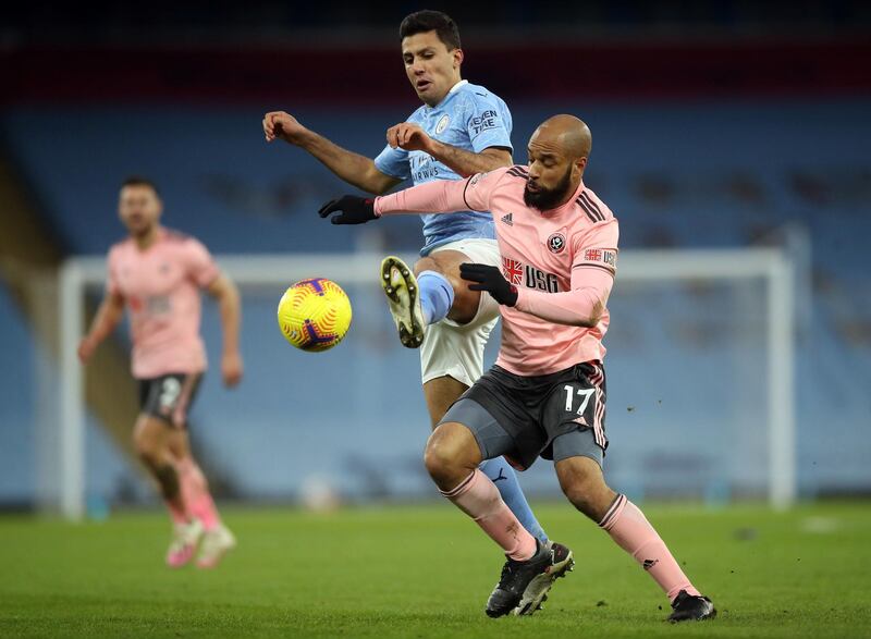 SUBSTITUTES: Rodrigo – NA. Brought on for Torres late on as Pep Guardiola tried to close out the game. Which was odd to see from the league leaders against the side in last place. PA