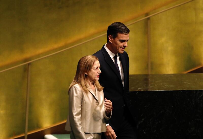 President of Spain Pedro Sanchez Perez-Castejon. EPA