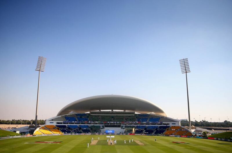 The Zayed Cricket Stadium in Abu Dhabi will host a one-off T20 match between the Sydney Sixers and Sydney Thunder on June 5 as part of their UAE tour. Francois Nel / Getty Images