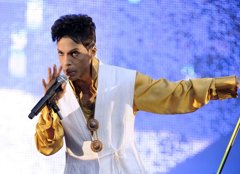 Prince was at the peak of his fame when he changed his name to an elaborate symbol that meant love. AFP