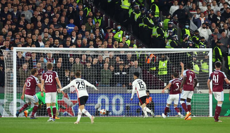 Craig Dawson 6 – West Ham’s best defender on the night. His most vital contribution came late on, when the 31-year-old turned Kamada’s goal-bound strike on to the post. His distribution did let him down at times, however. 
Reuters