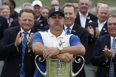 Brooks Koepka held a seven-stroke lead at the start of the final round, but almost lost control of the title when he made four successive bogeys from the 11th hole before staving off Dustin Johnson for a two-stroke victory at Bethpage Black. EPA