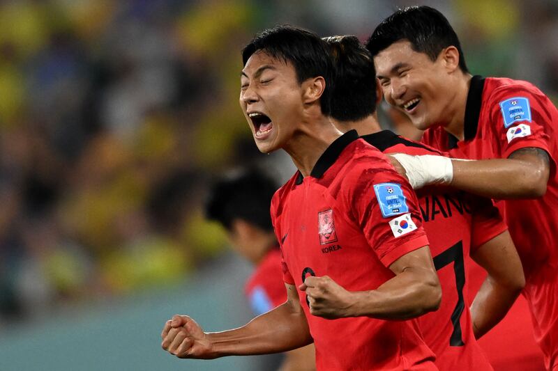 Paik Seung-ho (On for Hwang 65') - 7. Fine strike earned deserved consolation goal for his side. AFP