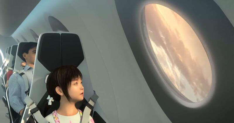 Passengers would get stunning views of the planet during the flight.