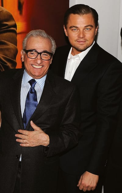 NEW YORK - FEBRUARY 16:  Director Martin Scorsese and actor Leonardo DiCaprio attend the cocktail party to celebrate the New York premiere of "Shutter Island" at Armani Ristorante on February 16, 2010 in New York City.  (Photo by Larry Busacca/Getty Images for Giorgio Armani) *** Local Caption *** Martin Scorsese;Leonardo DiCaprio
