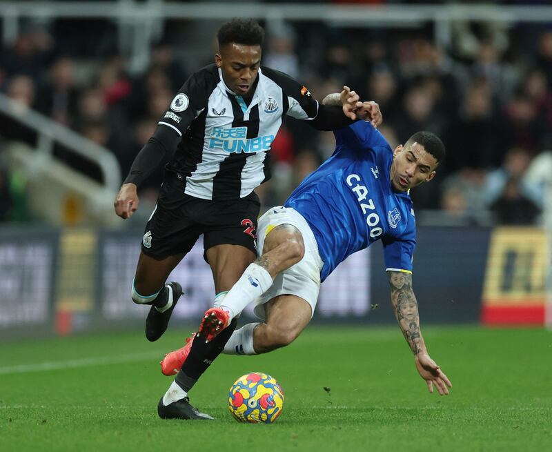 Joe Willock - 7: Worked hard and was important to Newcastle’s pressing around the pitch. Does not look anything as dangerous in front of goal as last season, although did have late shot saved by Pickford after Murphy hit post. Reuters