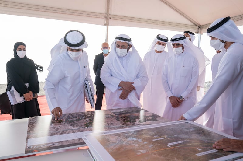 Sheikh Dr Sultan inspected several other vital development projects for Kalba on Wednesday