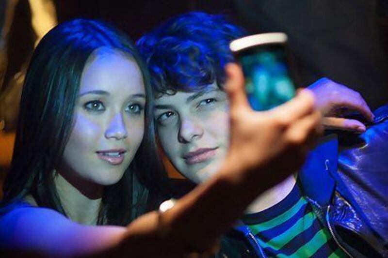 Katie Chang and Israel Broussard in The Bling Ring. Courtesy A24